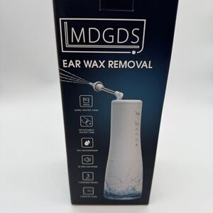 MDGDS Ear Wax Removal Irrigator 350ml Water Tank IPX7 Waterproof 3 Modes